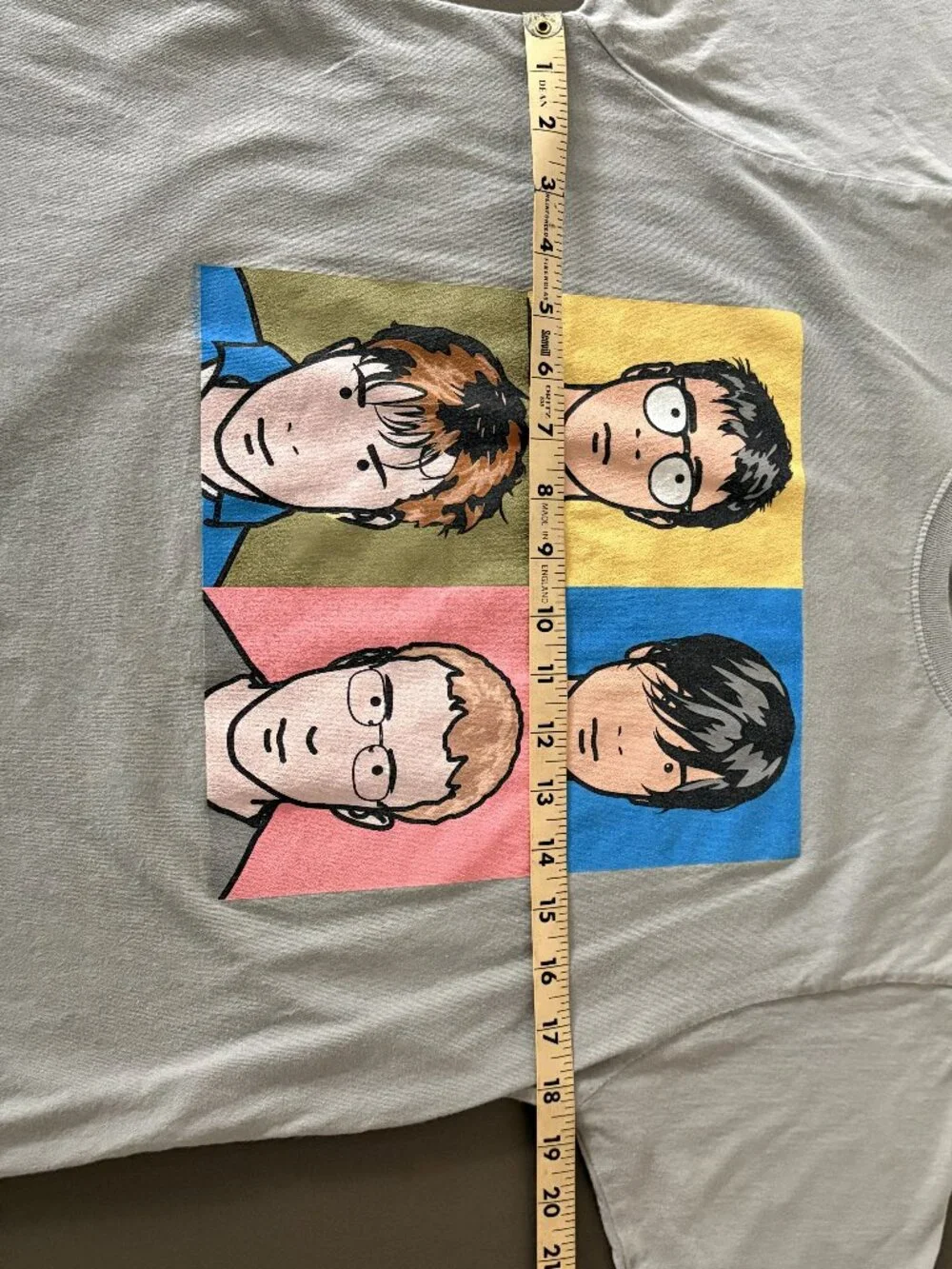 Blur Tour Shirt for the UK 2009 Tour | Size Small - Picture 4 of 8